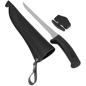 Chicago Cutlery Pursuit 7-1 2-Inch Fillet Knife with Sharpener and Sheath by Cutlery