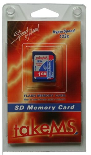 Heimkinosysteme: HyperSpeed-SecureDigital-Card 1GB (133x) takeMS