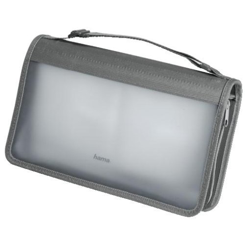 Heimkinosysteme: Hama CD-ROM Wallet 72, Transparent