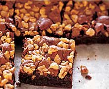 Chunky Walnut Brownies