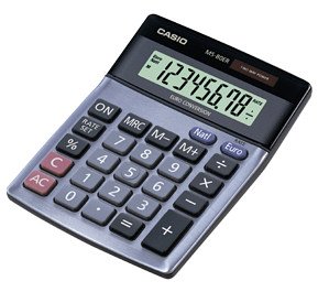 Camcorder: Casio MS 80 ER Taschenrechner
