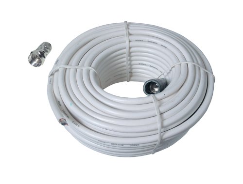 NoteBook: NoName Koaxialkabel, Sat-Anschluss-Kit 0.643/3.7, SET (2F-Stecker/ 1Gummit�lle), 20 m