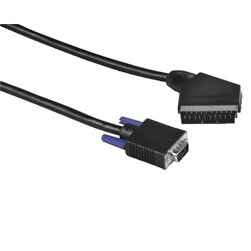 Heimkinosysteme: Hama Videoverbindungskabel Scart-Stecker - HDD-Stecker, 15-pol, 10 m