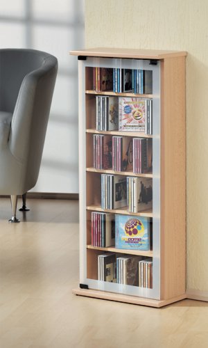 Verst&auml;rker und Receiver: VCM Classic CD/DVD/Video-Turm ahorn