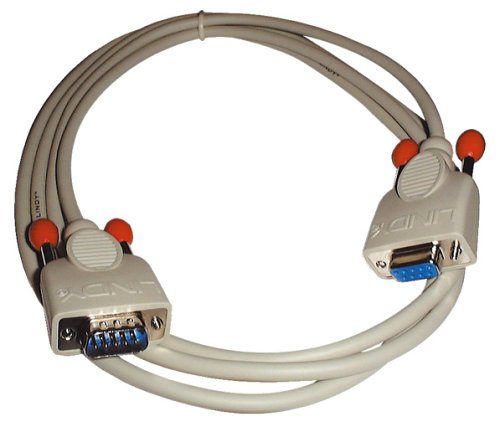 Speicherkarten: RS232-Verl�ngerungskabel, 9 Pol Sub-D Stecker/Kupplung, 5m