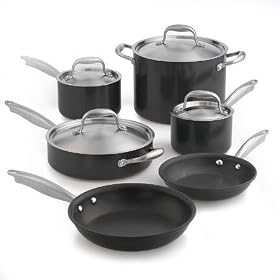 Anolon Titanium 81878 10 piece set. by Anolon