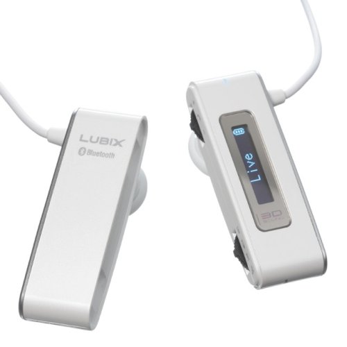 Lautsprecher: Lubix UBHS-LC1 Stereo Bluetooth Headset (White)