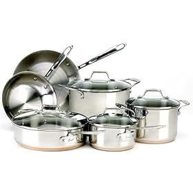 Emerilware(tm) by All-Clad Stainless 10-Piece Cookware Set by Emerilware from All-Clad
