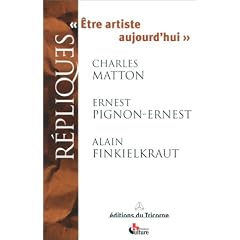 Etre artiste aujourd'hui