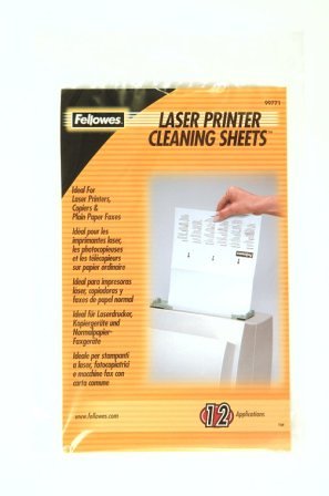Festnetztelefone: Fellowes Reinigungsset f�r Laserducker mit 12 Bl�ttern