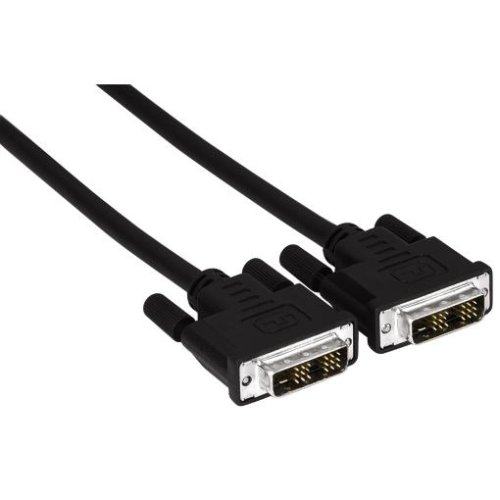 Heimkinosysteme: Hama DVI-Verbindungskabel Single Link DVI-D - DVI-D 2 m schwarz