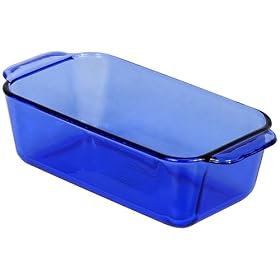 Pyrex Bakeware Loaf Dish, Cobalt by Bakeware Sets