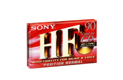Festplatten: Sony C-90HF Audiokassette (90min)
