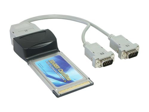 Projektoren: PCMCIA Adapter mit 2 seriellen Ports 9-pol