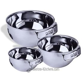 All-Clad Stainless Steel 3-Piece Bowl Set by All-Clad