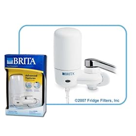 Brita On-Tap Faucet Filtration System White FF-100 42201 by Brita
