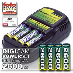 Elektronik und Foto: AccuPower AccuManager10 ProfiSet Mignon/AA 2600mAh
