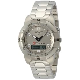 TISSOT T-TOUCH �}���`�t�@���N�V�����@�\ �V���o�[ �����Y T33158871