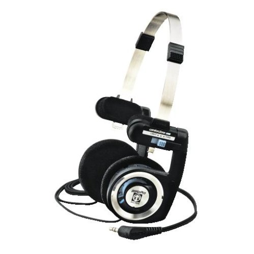 DVD Player: On-Ear-Stereo-Kopfh�rer Porta Pro