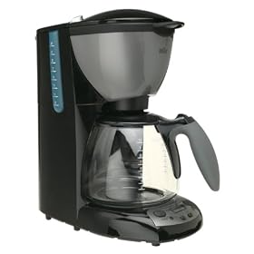Braun KF580-BK AromaDeluxe 10-Cup TimeControl Coffeemaker, Black by Braun