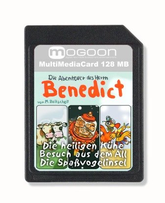 MP3 Player: Mogoon "Die Abendteuer von Herrn Benedict" 7-9 MultiMediaCard 128 MB