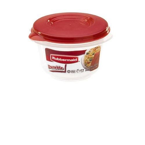 Rubbermaid Durable 1-Cup/1/4-Liter Round Food Storage Container