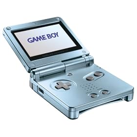 Game Boy Advance SP Pearl Blue