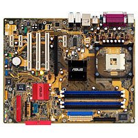 Elektronik und Foto: ASUS P4GD1 Motherboard Socket 478 Intel 915P 1PX/5P GLAN SATA RAID Sound ATX