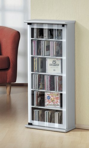 Verst&auml;rker und Receiver: VCM Classic CD/DVD/Video-Turm silber