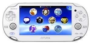 PlayStation Vita (プレイステーション ヴィータ) 3G/Wi‐Fiモデル クリスタル・ホワイト (限定版) (PCH-1100 AB02)