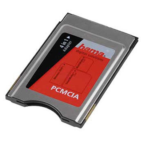 Heimkinosysteme: Hama 5-in-1 PC-Card-Adapter