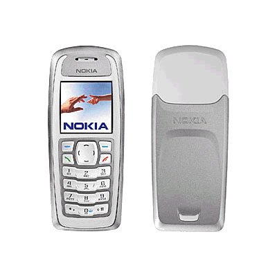 Notebooks: Nokia Cover Silver Coloured f�r 3100