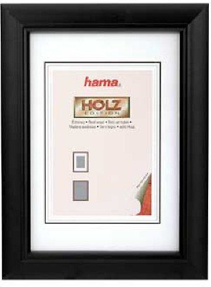 Heimkinosysteme: Hama 64487 Holz Rahmen Florenz Schwar. 30X40