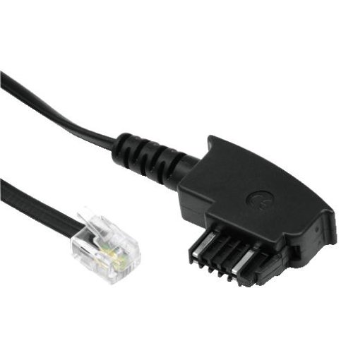 Heimkinosysteme: Hama �sterreichisches Anschlusskabel TST-Stecker - Modular-Stecker 6p4c 3 m