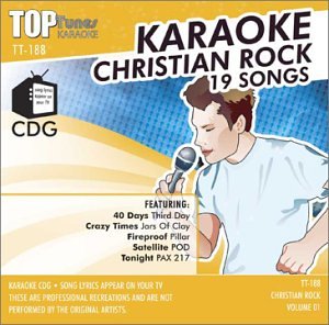 Christian Rock Karaoke Top Tunes CDG Vol 1TT-188