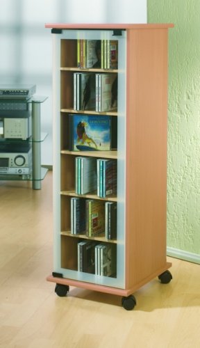 Verst&auml;rker und Receiver: VCM Valenza CD/DVD-Turm buche