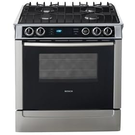 Bosch - Electric Slide-In Ranges - Integra Dual Fuel Slide-In Range, 700 Series, 4.6... by Bosch