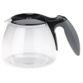 Braun KFK500BK 10 cup AromaDeluxe replacement carafe, BLACK. by Braun