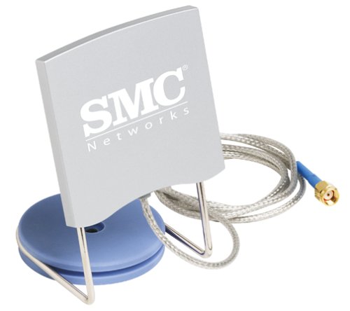 Festplatten: SMC 2.4 GHz 6 dBi omnidirektionale Innenantenne mit SMA-Stecker und 1 m Kabel