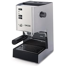Gaggia 97001 Coffee Deluxe Espresso Machine with Automatic Milk Frother, Silver by Gaggia