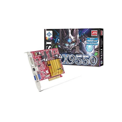 MP3 Player: MSI RADEON X9550 256MB DDR AGP8X DVI/TVO Grafikkarte, Retail