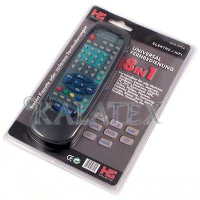 MP3 Player: MBO UCR 22 B Universal-Fernbedienung