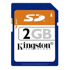 Kingston SD/2GBKR 2 GB SD Memory Card