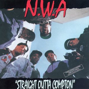 Straight Outta Compton by N.W.A album cover