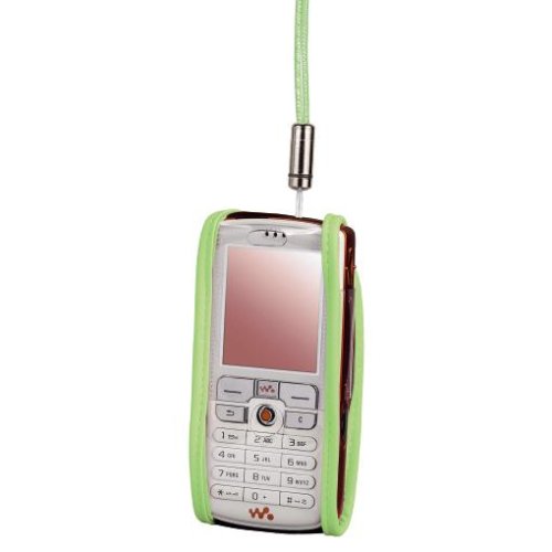 Heimkinosysteme: Hama Handy-Fenstertasche "View" f�r Sony Ericsson K750i/D750i/W800i, Gr�n