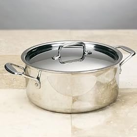 Gourmet Standard Professional Series Stainless Tri-Ply 5.5 Quart Dutch Oven with Lid -... by Gourmet Standard