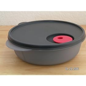 Tupperware CrystalWave Lunchn Dish with Cold Cup by Tupperware