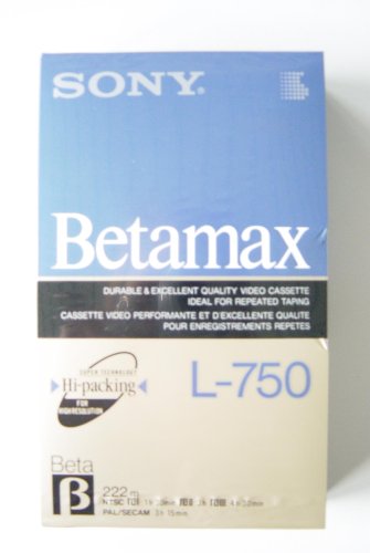 Festplatten: Sony Beta-Kassette (195min)