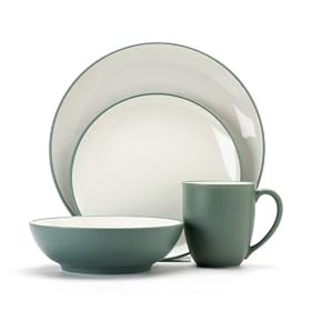 Noritake Colorwave Green 16-Piece Dinnerware Set, Service for 4 by Dinnerware