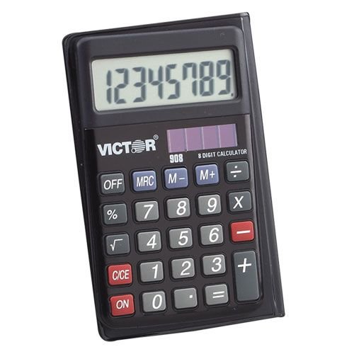 Victor Dual Power Pocket Calculator